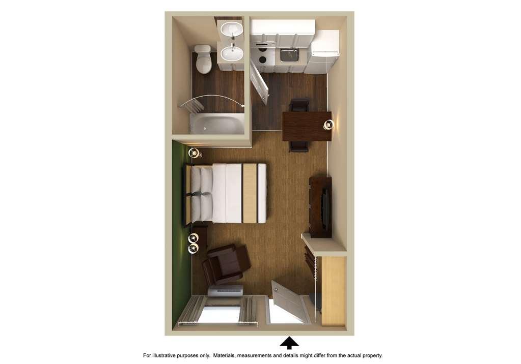Extended Stay America Suites - Arlington Habitación foto